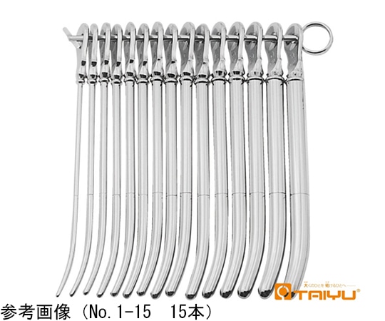 TAIYU（大祐医科工業） 吾妻式子宮頸管拡張器 No.2 径5.0mm 黄銅製 TY-960A2 1本（ご注文単位1本）【直送品】
