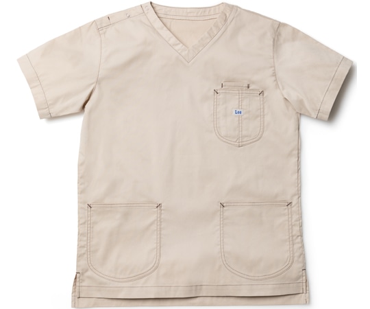 Lee ユニセックススクラブ ベージュ XXL  1枚（ご注文単位1枚）【直送品】