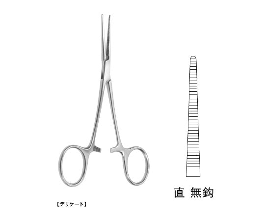 ジェイ・シー・ティ ペアン止血鉗子 デリケート JB13-1101 1個（ご注文単位1個）【直送品】