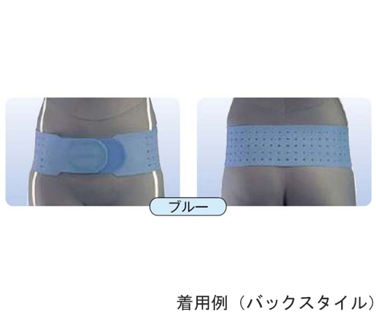アシスト 丸型骨盤バンド スレンダー ブルー SM 00366 1本（ご注文単位1本）【直送品】