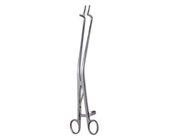 日本フリッツメディコ コーガン頸管鉗子 28cm 3mm G395-003 1本（ご注文単位1本）【直送品】