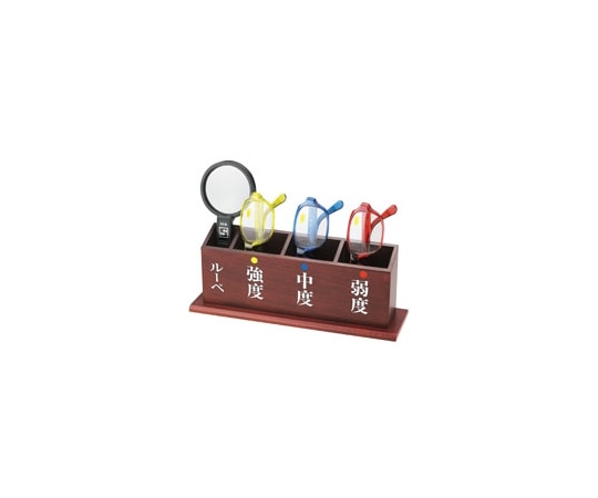 池田レンズ工業 老眼鏡セット ルーペ付き 強度 中度 弱度 S-103N 1個(ご注文単位1個)【直送品】
