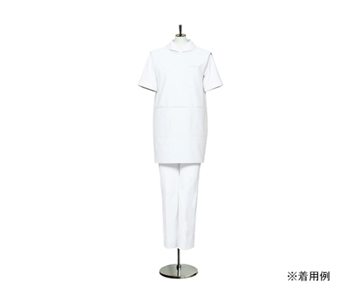 住商モンブラン 予防衣 ノースリーブ 白 74-221 フリー 1枚（ご注文単位1枚）【直送品】