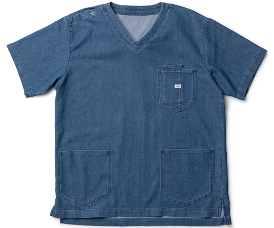Lee ユニセックススクラブ ライトネイビー L  1枚（ご注文単位1枚）【直送品】