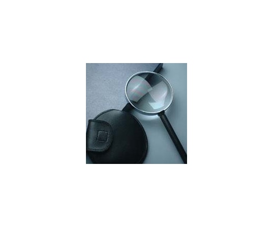 池田レンズ工業 革巻ルーペ 3.5倍 90mm AS-24 1個（ご注文単位1個）【直送品】