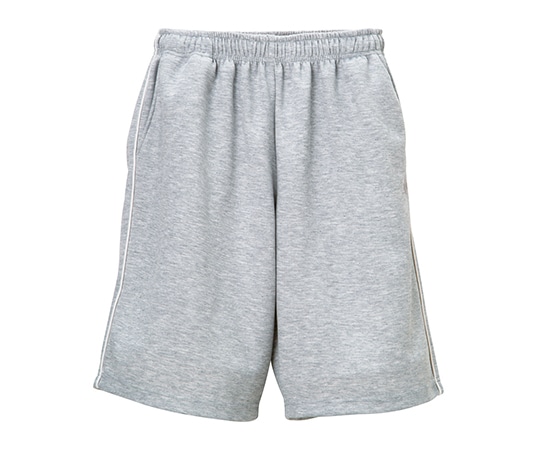 ディーフェイズ ハーフパンツ（男女兼用） グレー M C-23 1枚（ご注文単位1枚）【直送品】