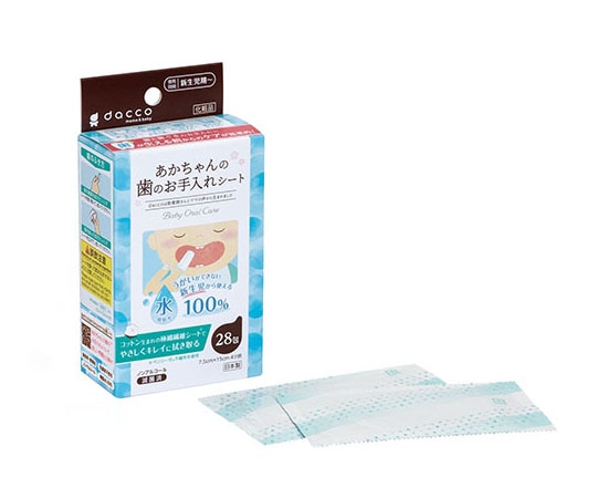 オオサキメディカル あかちゃんの歯のお手入れシート 1個（28枚入） 74602 1個（ご注文単位1個）【直送品】