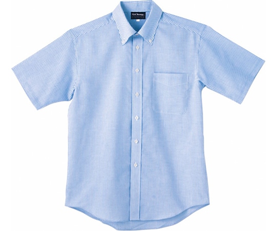 WHISEL（自重堂） 半袖シャツ ブルー S 43654 1枚（ご注文単位1枚）【直送品】