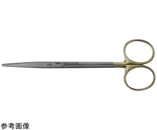 NAPOX 超硬チップ付メッツエンバーム剪刀 直型 185mm B-70-T-185 1個(ご注文単位1個)【直送品】
