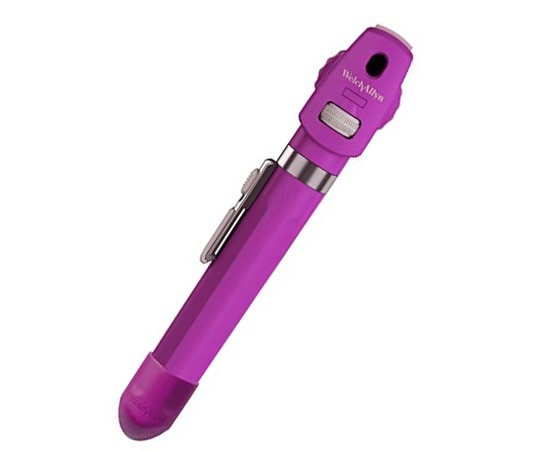 ウェルチ・アレン ポケットプラスLED検眼鏡 パープル 12880-PUR 1本（ご注文単位1本）【直送品】