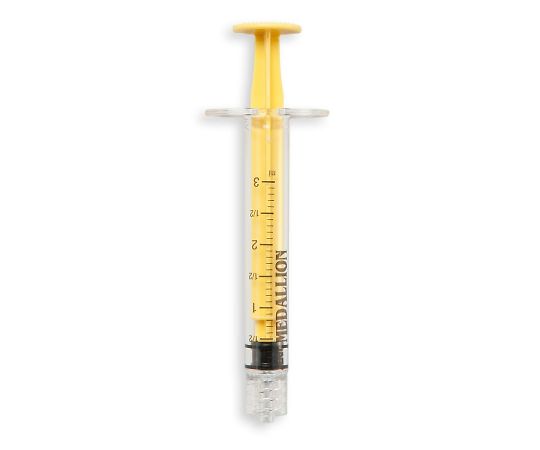 メリットメディカル メダリオンシリンジ 3mL 黄 1箱(25個入) MSS031-YE 1箱(ご注文単位1箱)【直送品】