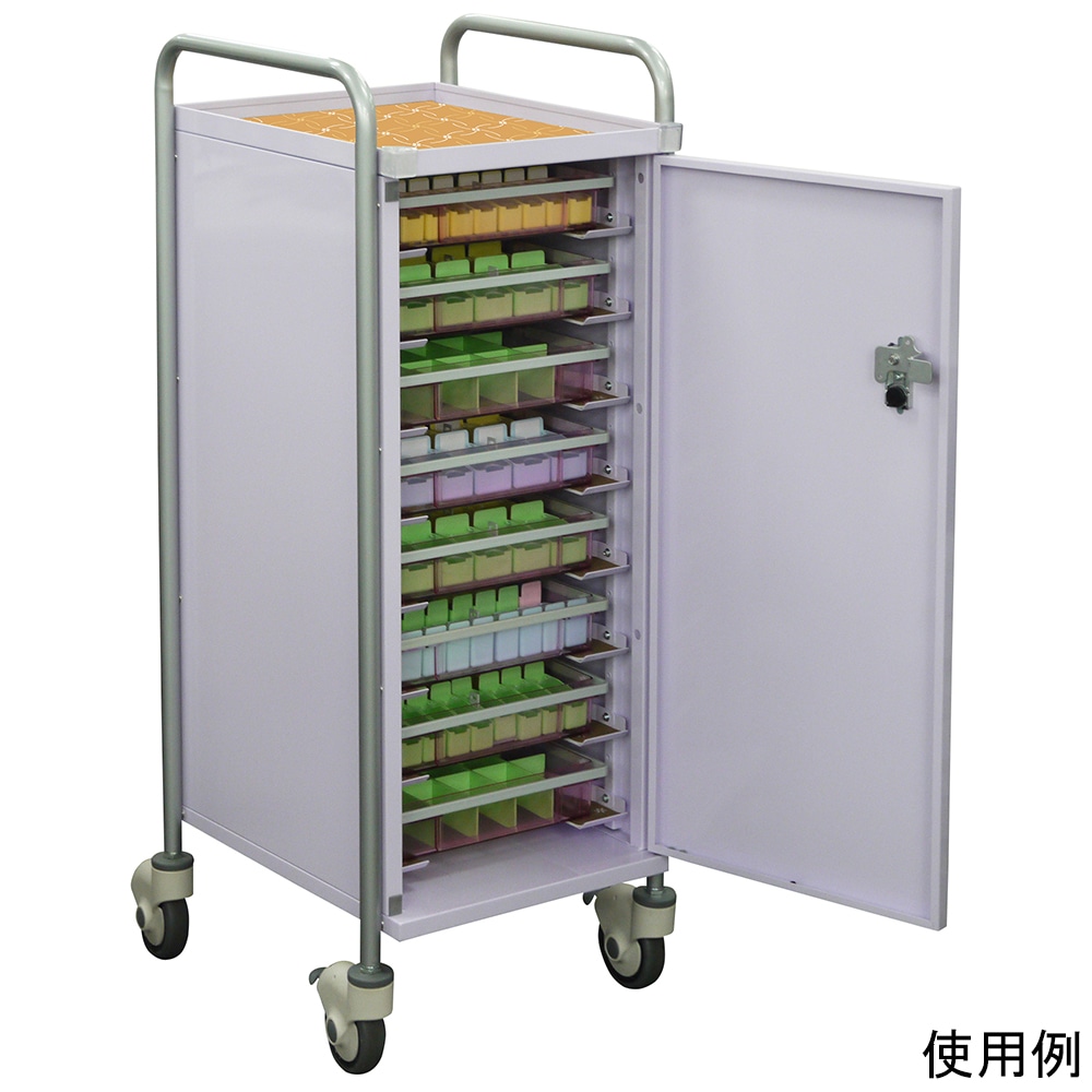 山崎産業(コンドル) 投薬カート 8箱収納 YM-42L-ID 1個(ご注文単位1個)【直送品】