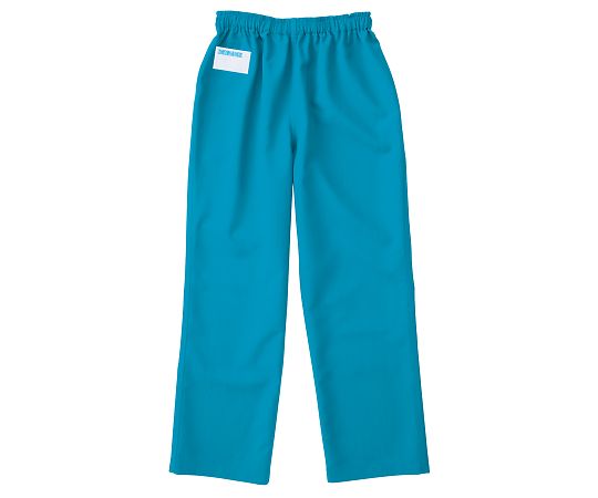 KAZEN 手術スラックス（男女兼用） ターコイズ L 155-83 L 1枚（ご注文単位1枚）【直送品】