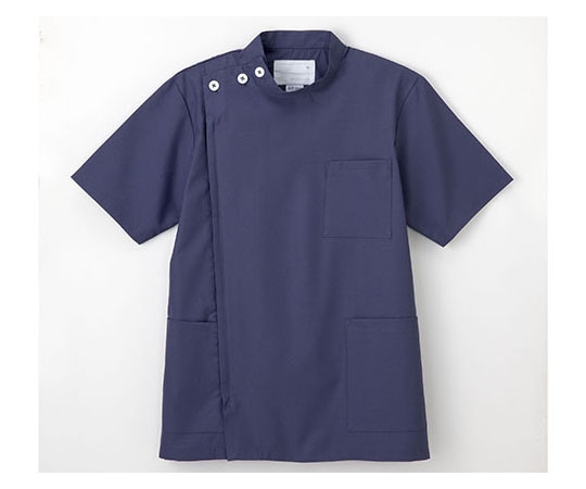 ナガイレーベン 男子横掛半袖 ネイビー BL KES5167 1枚（ご注文単位1枚）【直送品】
