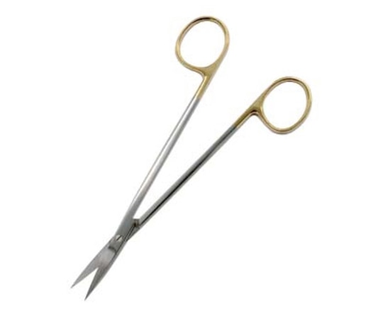 日本フリッツメディコ T/Cケリー剪刀 16cm 直 B026-016X 1本（ご注文単位1本）【直送品】