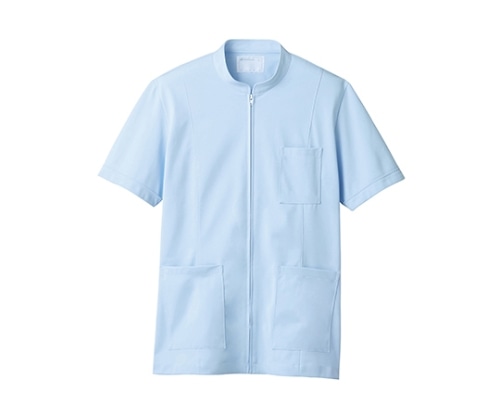 住商モンブラン ケーシー メンズ 半袖 サックス 72-984 M 1枚(ご注文単位1枚)【直送品】