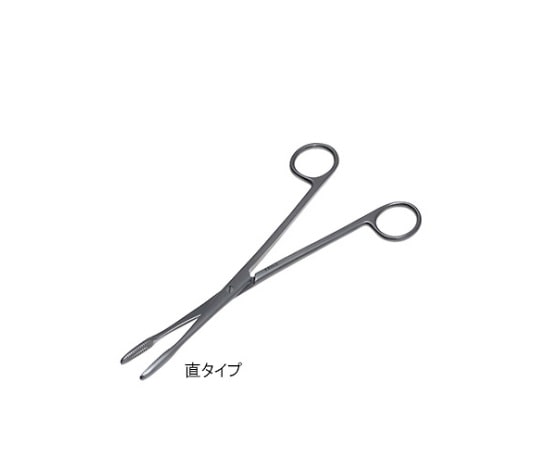 日本フリッツメディコ 消毒鉗子 麦粒型 20cm 直 F083-1116 1個（ご注文単位1個）【直送品】
