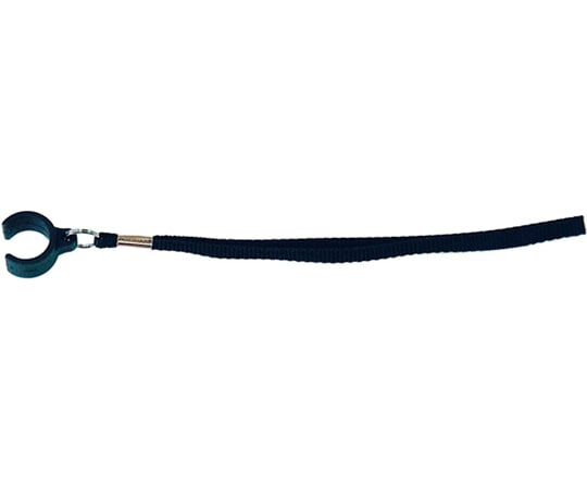 島製作所 着脱式ストラップ ブラック 76-2 1個（ご注文単位1個）【直送品】