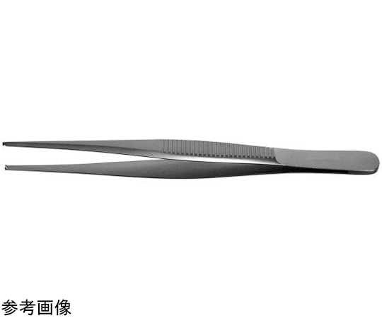 NAPOX 有鈎ピンセット 直型 180mm A-2-180 1個(ご注文単位1個)【直送品】