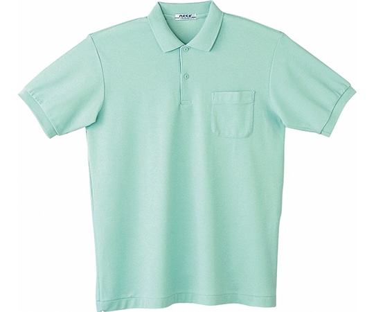 WHISEL（自重堂） 半袖ポロシャツ ミント グリーン LL 17 1枚（ご注文単位1枚）【直送品】
