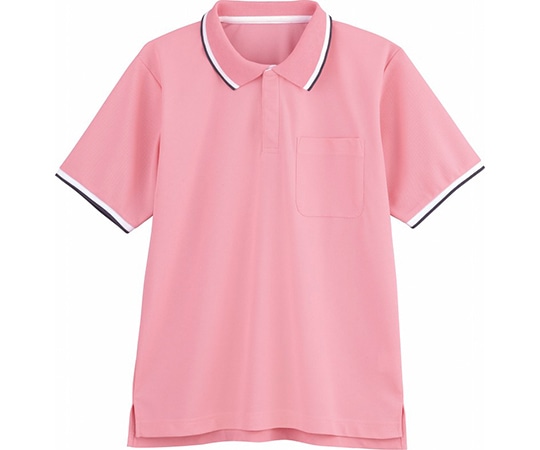 WHISEL（自重堂） 半袖ポロシャツ ピンク LL WH90318 1枚（ご注文単位1枚）【直送品】