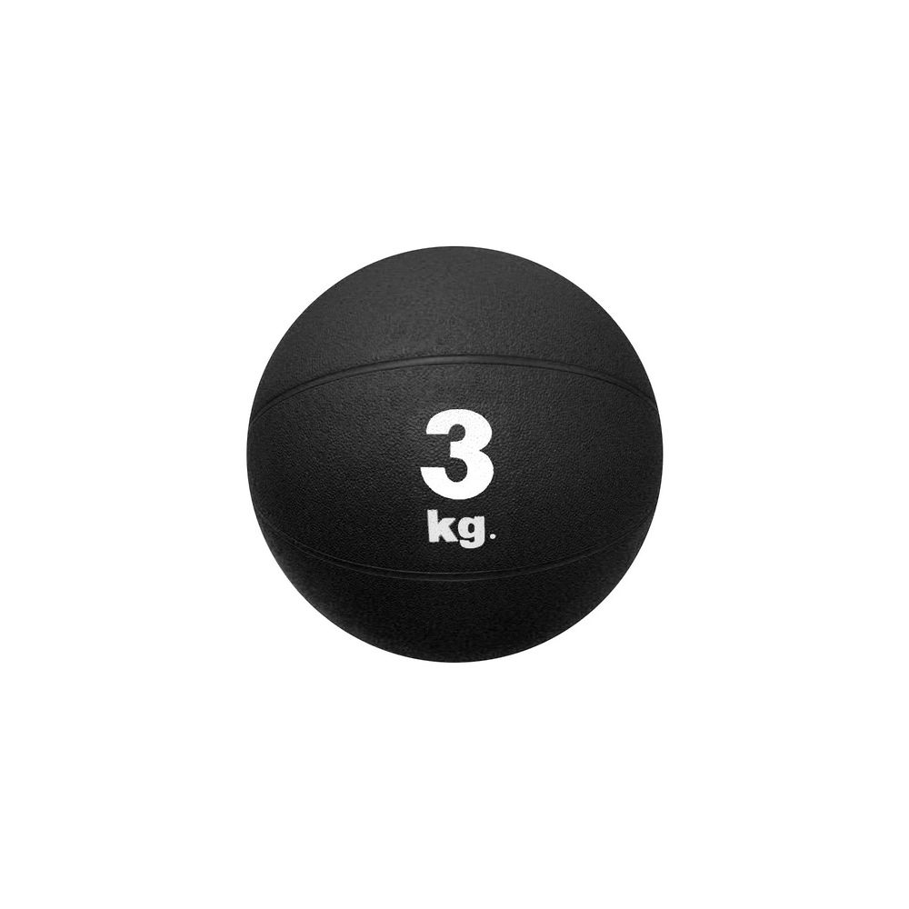 秦運動具工業 メディシンボール 3kg ブラック MB5730 1個（ご注文単位1個）【直送品】