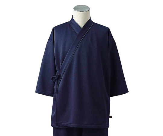 住商モンブラン 検診衣（男女兼用） ネイビー 3L 79-509 1枚（ご注文単位1枚）【直送品】