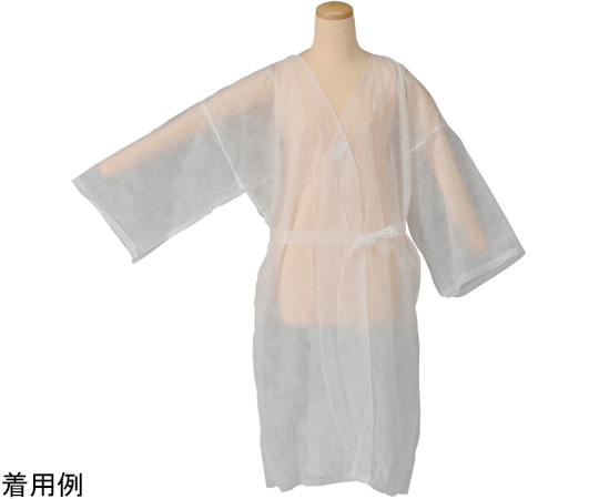 滝川 TBG ディスポドレス 袖付き 10枚入  1袋（ご注文単位1袋）【直送品】