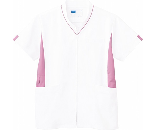 WHISEL（自重堂） 男女兼用スクラブ ホワイトピンク LL WH12085 1枚（ご注文単位1枚）【直送品】