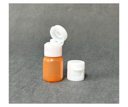 馬野化学容器 ワンタッチキャップ 滴下容器 5mL 茶 100個 7-2 1袋（ご注文単位1袋）【直送品】