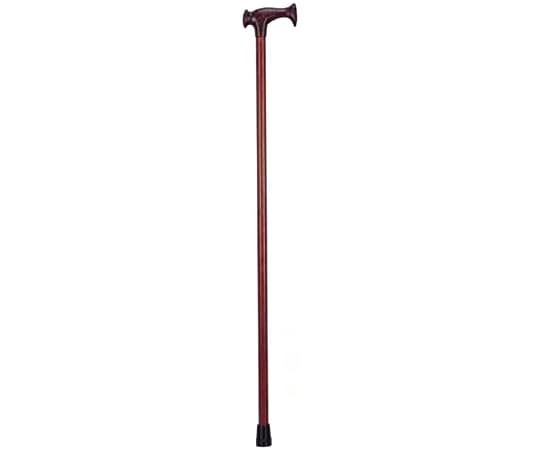 日進医療器 木製T字杖 固定式 935mm TY121D 1本(ご注文単位1本)【直送品】