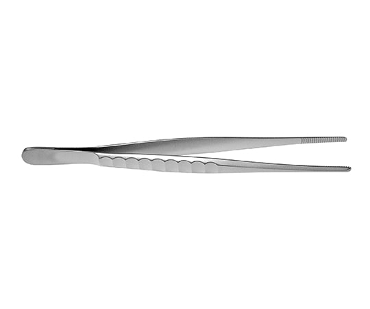 YDM ピンセット 180mm 幅3.2mm DA22S 1本（ご注文単位1本）【直送品】