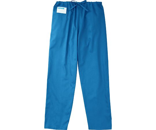 KAZEN メンズ手術スラックス ブルー L 158-61 L 1枚(ご注文単位1枚)【直送品】