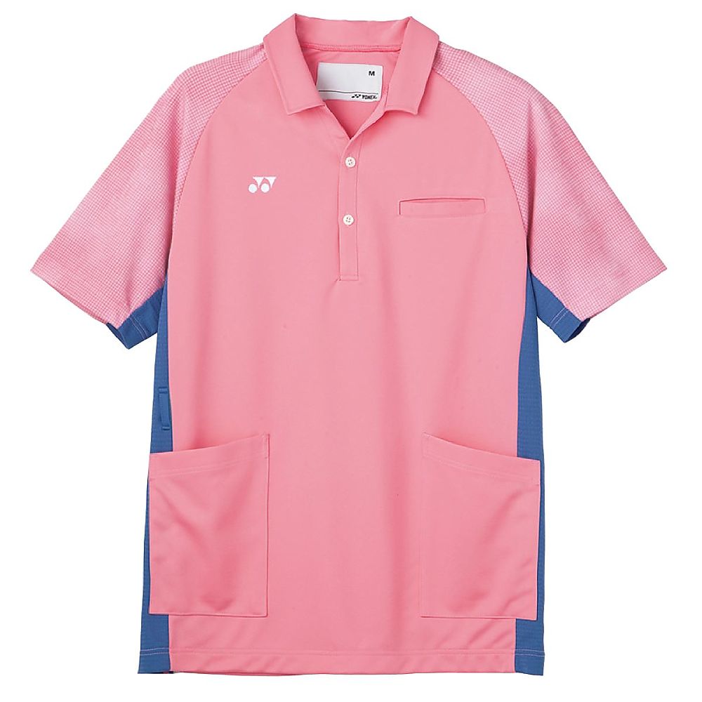 YONEX（トンボ） Mケアワークシャツ ピーチ SS（身丈64cm） CY304-12 SS 1枚（ご注文単位1枚）【直送品】
