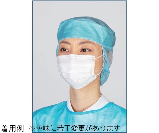 日昭産業 メディカルキャップB PAD MC-31 ブルー 1セット（50枚×6箱入） 51597 1セット（ご注文単位1セット）【直送品】