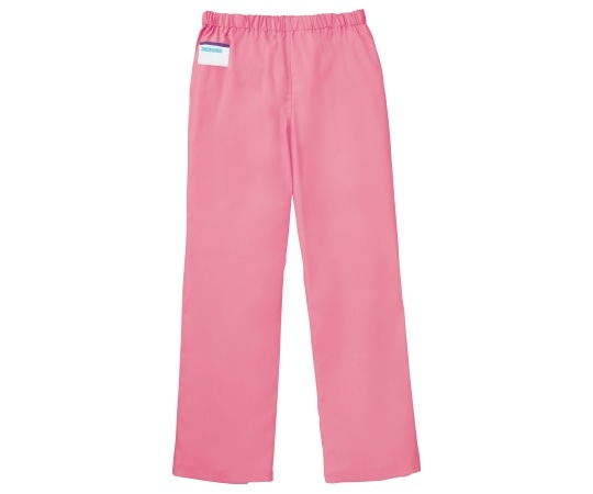 KAZEN 手術スラックス（男女兼用） チェリーピンク LL 155-92 LL 1枚（ご注文単位1枚）【直送品】