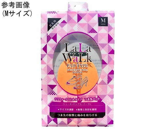 TOKYO ロイヤルリビング K.K ララウォーク つま先パット M 1足(ご注文単位1足)【直送品】