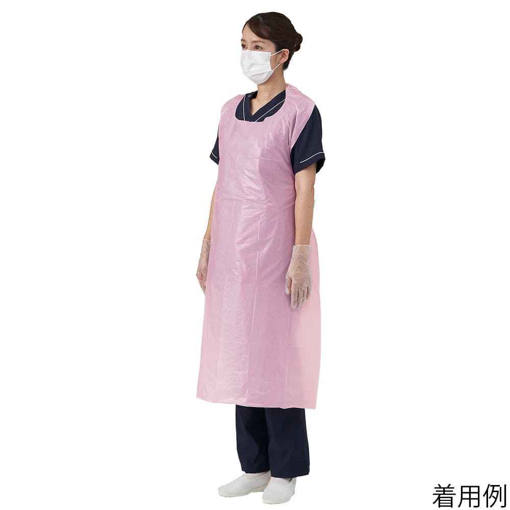 竹虎 竹虎ビニールエプロンP ピンク 50枚入×20箱 076357 1ケース(ご注文単位1ケース)【直送品】