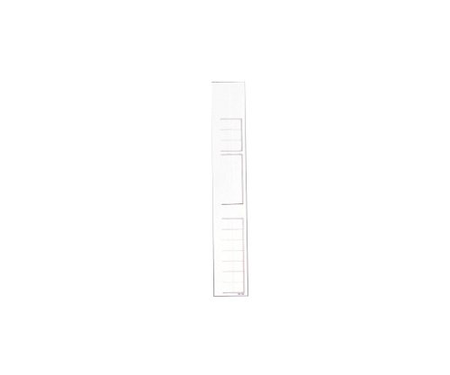 LIHITLAB カルテバインダー用見出し紙 1パック（50枚入） HK799 1パック（ご注文単位1パック）【直送品】