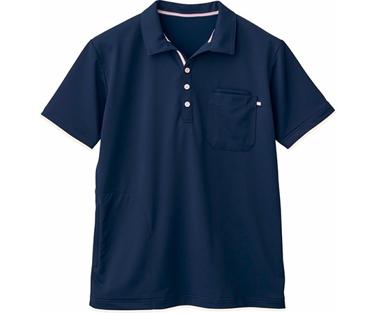 WHISEL（自重堂） 半袖ポロシャツ ネービー M WH90718 1枚（ご注文単位1枚）【直送品】