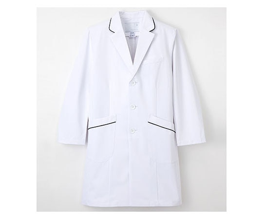 ナガイレーベン 男子診察衣 (シングル/ネイビーライン) BL HE4950 1枚(ご注文単位1枚)【直送品】