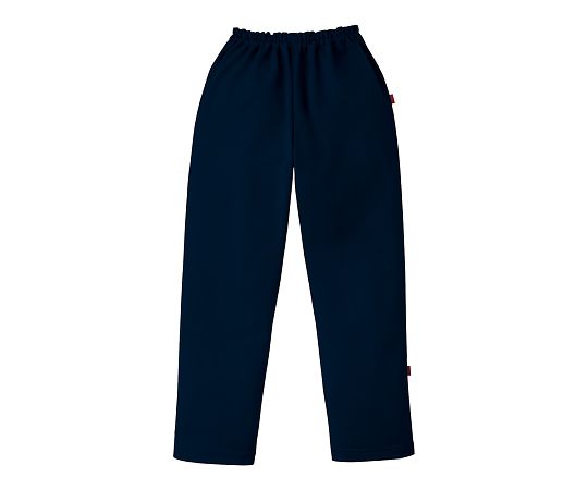 サンアロー ニット検診衣パンツ(男女兼用) ネイビー L 302-48 L 1枚(ご注文単位1枚)【直送品】