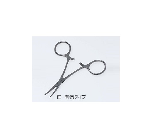 日本フリッツメディコ 止血鉗子 モスキート 14cm 曲有鈎 F052-0791 1個（ご注文単位1個）【直送品】