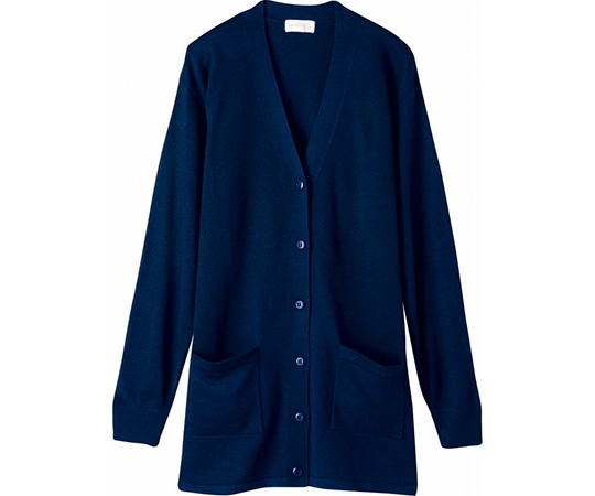 WHISEL（自重堂） カーディガン ネービー LL WH90219 1枚（ご注文単位1枚）【直送品】
