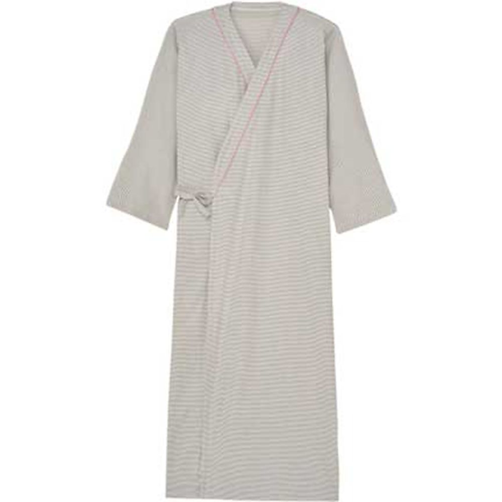 KIRAKU（トンボ） ニット患者衣 浴衣 ベージュ M 1ケース（10枚入） CV023-28 M 1ケース（ご注文単位1ケース）【直送品】