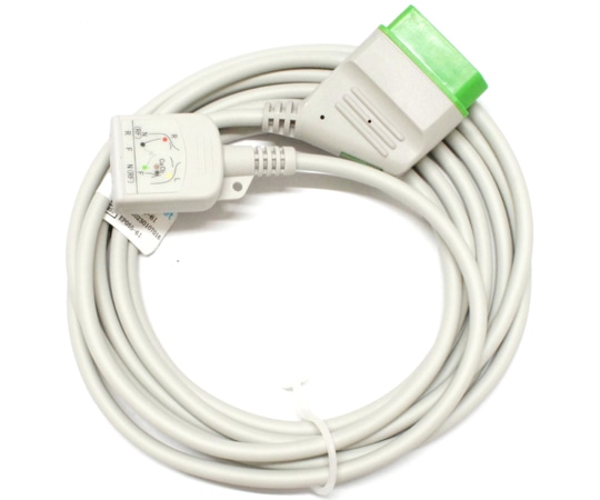 ビットストロング BS ECG中継ケーブル 日本光電 ECG EKG 6互換 6線 EP055-6I 1個(ご注文単位1個)【直送品】