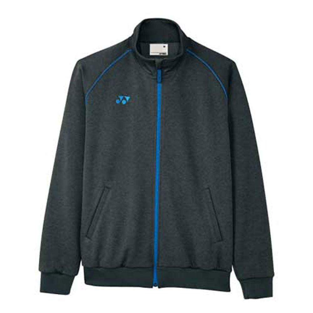 YONEX（トンボ） ケアワークジャケット グレーモク×ブルー SS（身丈57cm） CY102-72 SS 1枚（ご注文単位1枚）【直送品】