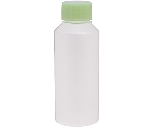 金鵄製作所 NK投薬瓶 100mL ノーマルキャップ（ライトグリーン:竹） 目盛印刷なし 1箱（200本入） B01A0-900TK 1箱（ご注文単位1箱）【直送品】