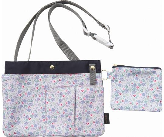 三和 フローラオーガナイザー ミディ ネイビー  1個（ご注文単位1個）【直送品】