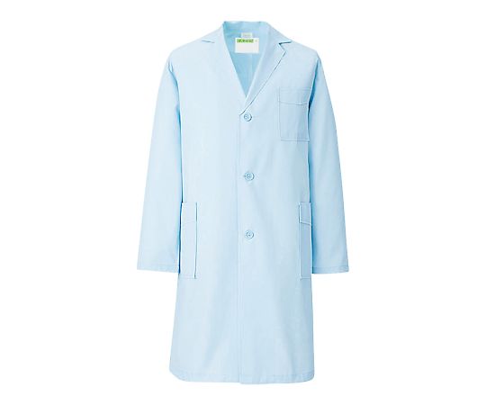 サンアロー メンズ診察衣（サックス） S 251-91 1枚（ご注文単位1枚）【直送品】
